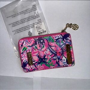 Lilly Pulitzer Pink and Purple Floral Wallet
